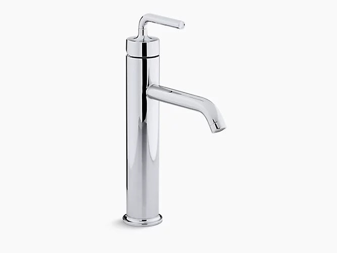 Kohler Purist Grand robinet de lavabo de salle de bain à poignée uniqu –  Renoz