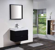 What is the popular color for bathroom vanities