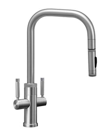 Waterstone Two Handle Fulton Industrial Plp Pulldown Faucet – Toggle Sprayer (10212)