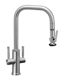 Waterstone Two Handle Fulton Industrial Plp Pulldown Faucet – Lever Sprayer (10262)