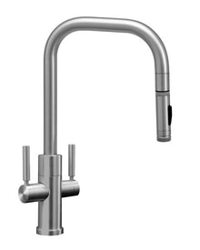 Waterstone Two Handle Fulton Modern Plp Pulldown Faucet – Toggle Sprayer (10312)
