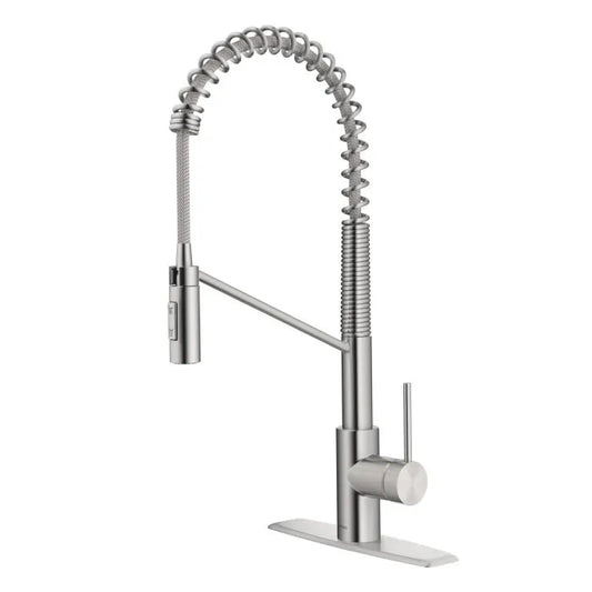 Kraus Oletto Commercial Style Pull-down Single Handle Kitchen Faucet
