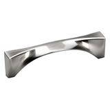 Pomelli Designs Maryhill 4 Inch Cabinet Pull Handle- Brushed Nickel - Renoz