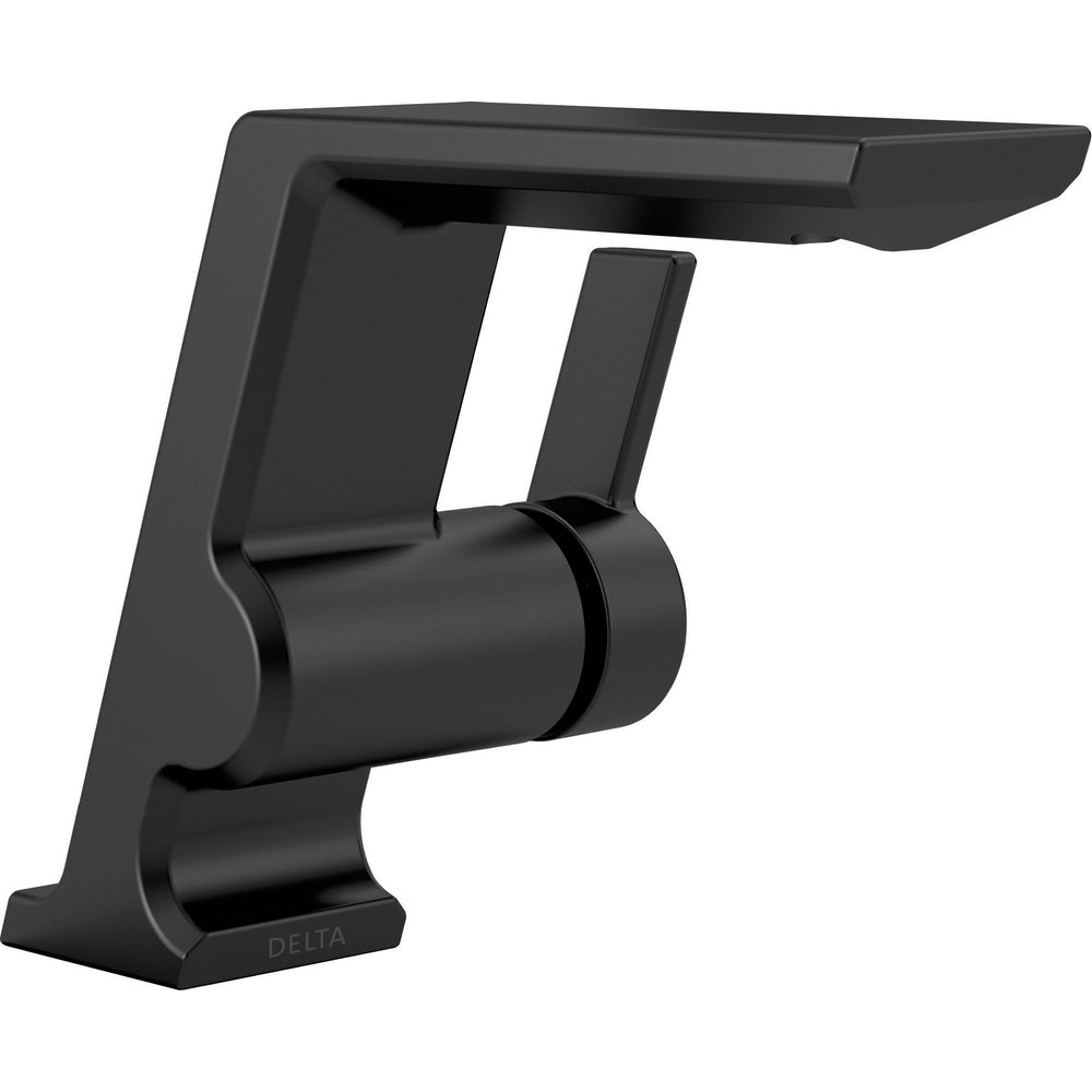 Delta PIVOTAL Single Handle Bathroom Faucet- Matte Black