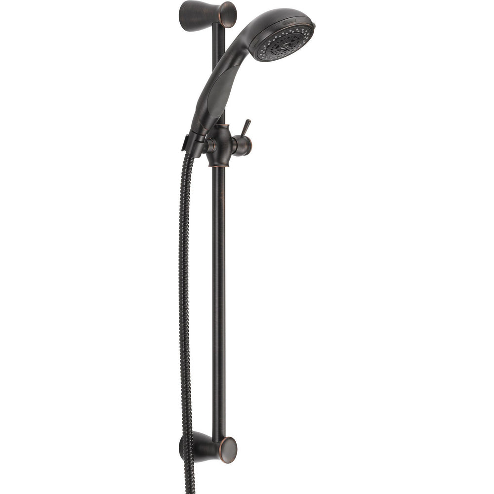 Delta Premium 3-Setting Slide Bar Hand Shower- Venetian Bronze