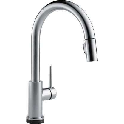 Delta TRINSIC Single Handle Pull-Down Kitchen Faucet with Touch2O Technology- Arctic Stainless