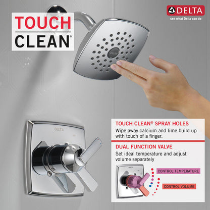 Delta ASHLYN Monitor(R) 17 Series Shower Trim -Chrome (Valve Sold Separately)