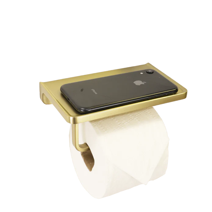 Kodaen MADISON Porte-papier toilette simple avec étagère - TPHSS123