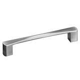 Pomelli Designs Baden 5 Inch Cabinet Pull Handle- Brushed Nickel - Renoz