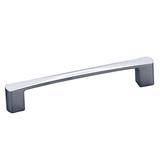 Pomelli Designs Baden 5 Inch Cabinet Pull Handle- Polished Chrome - Renoz