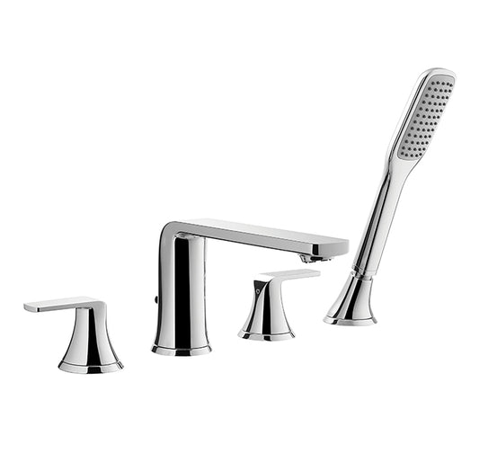Cabano GENERATION 4 Piece Deck Mount Tub Filler With Hand Shower