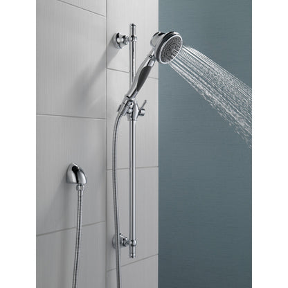 Delta Premium 3-Setting Slide Bar Hand Shower- Chrome