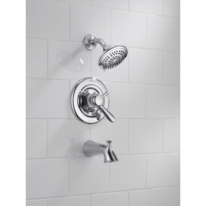 Delta LAHARA Monitor 17 Series Tub & Shower Trim -Chrome (Valves Not Included)