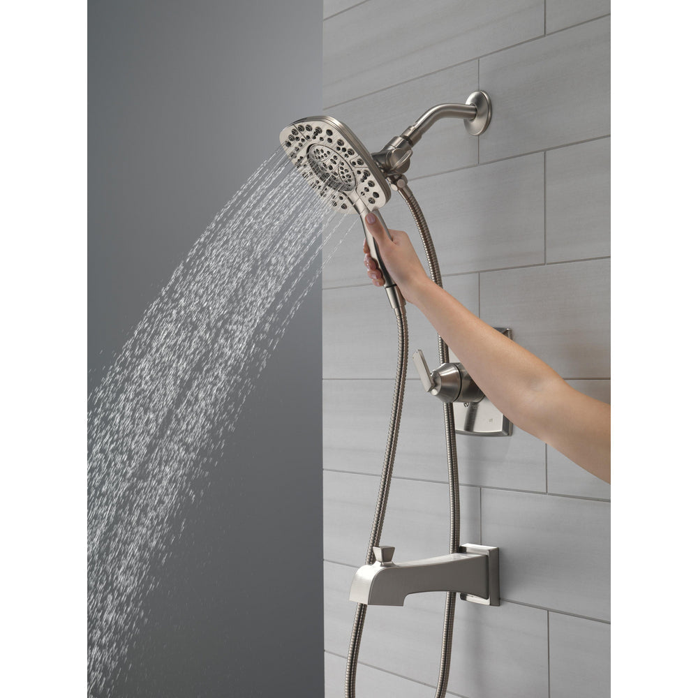 Delta ASHLYN Monitor 17 Series Two-in-One Shower Trim with In2ition -Stainless Steel (Valve Sold Separately)