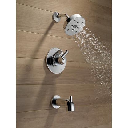 Delta TRINSIC Monitor 17 Series H2Okinetic Tub & Shower Trim -Chrome (Valve Sold Separately)