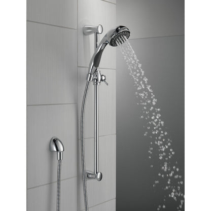 Delta Premium 3-Setting Slide Bar Hand Shower- Chrome