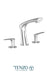 Tenzo Fluvia Bathroom Faucet FL13