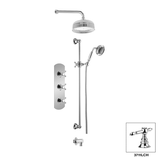 Aquadesign Products Shower Kit (Julia 3711JX) - Chrome