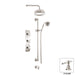 Aquadesign Products Shower Kit (Julia 3712JX) - Brushed Nickel