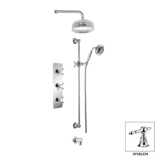 Aquadesign Products Shower Kit (Julia 3712JX) - Chrome