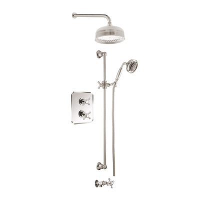 Aquadesign Products Shower Kit (Julia 37JX) - Brushed Nickel