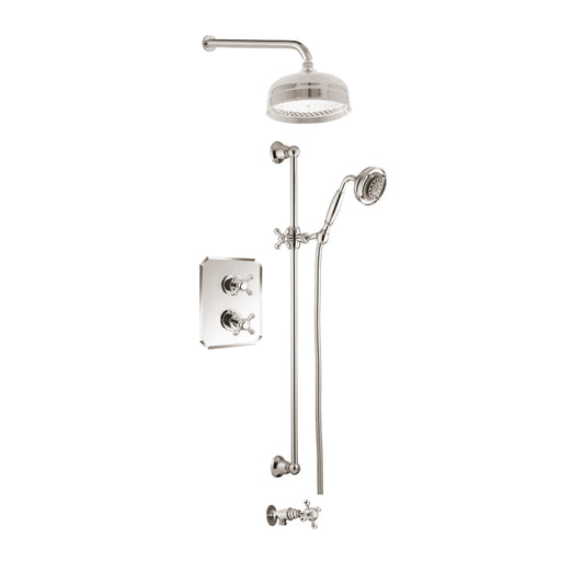 Aquadesign Products Shower Kit (Julia 37JX) - Polished Nickel