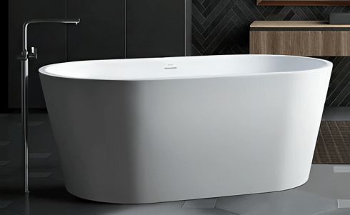 Bagno Italia Monaco One Piece Free Standing Bathtub 59 and 67