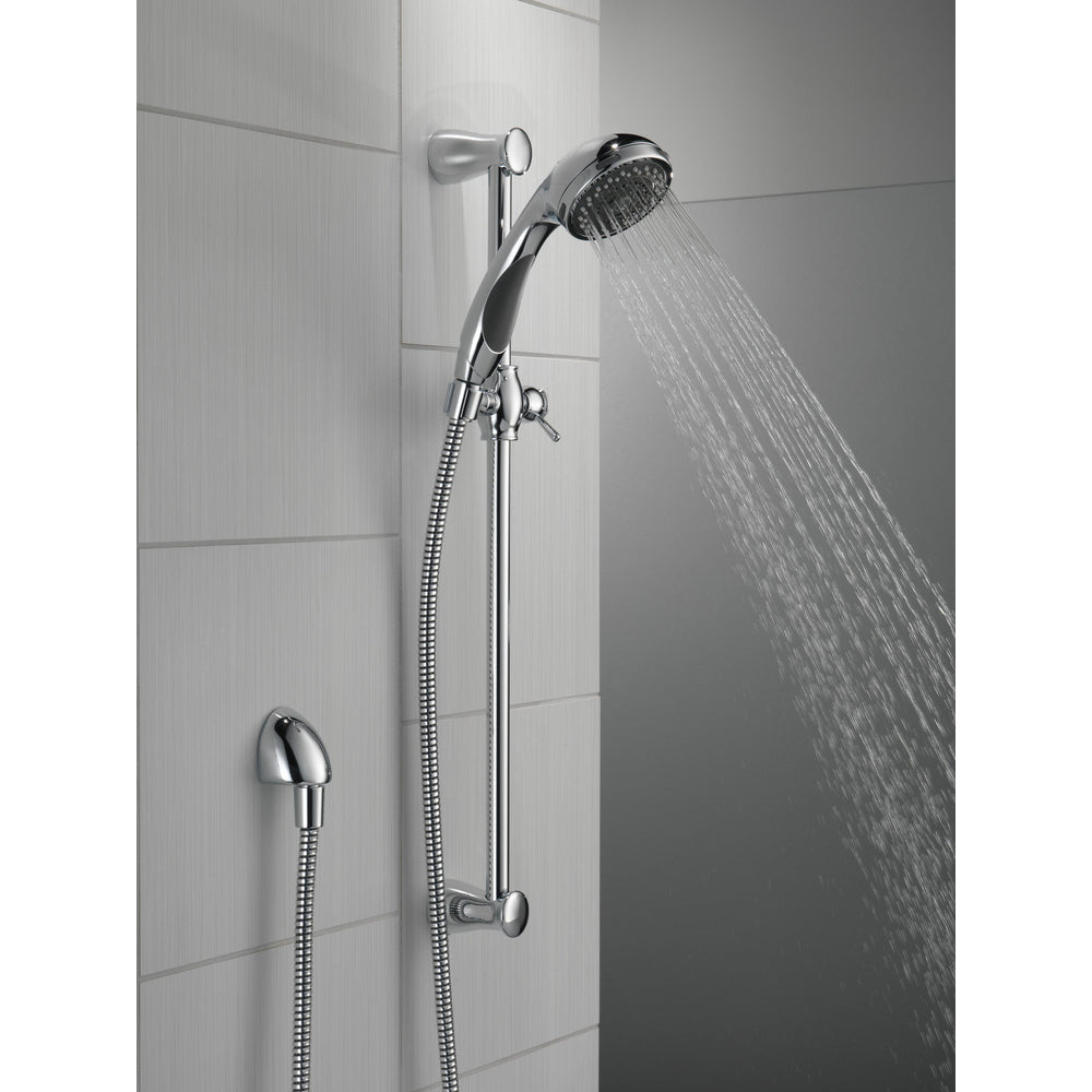 Delta Premium 3-Setting Slide Bar Hand Shower- Chrome