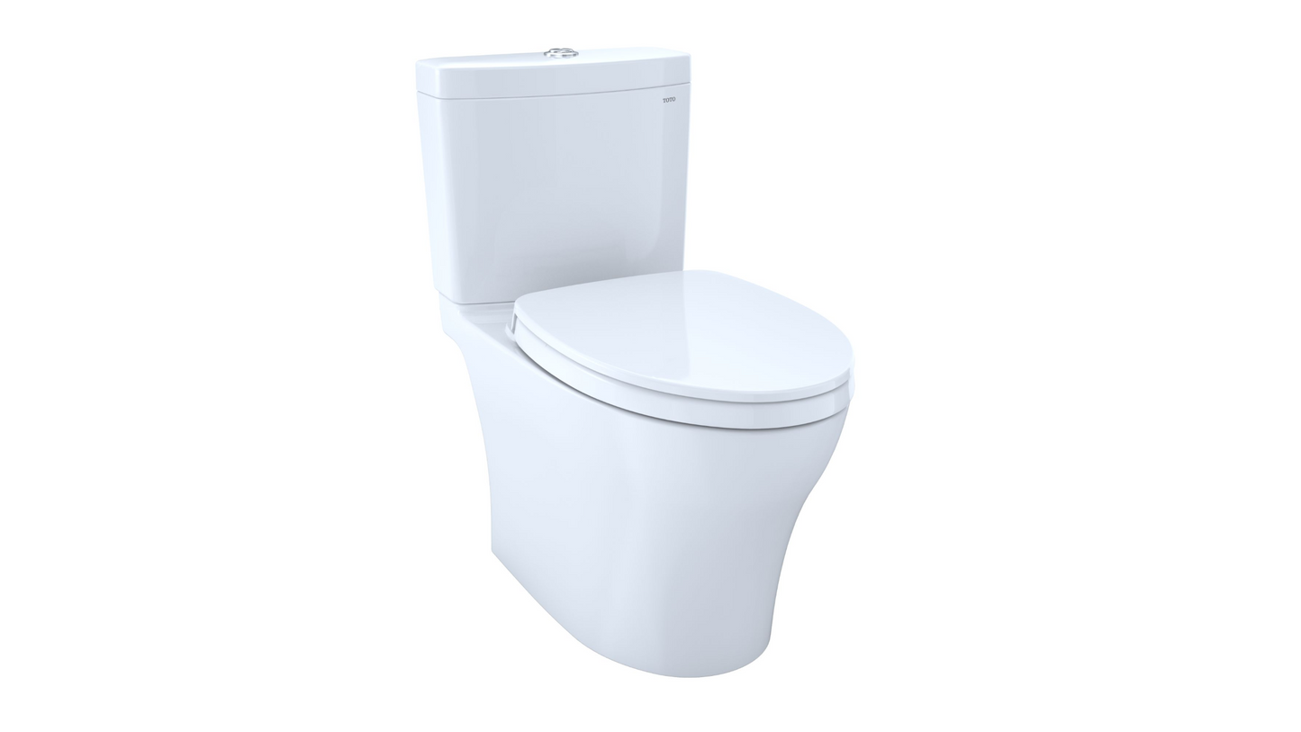 Toto Aquia IV Arc Washlet+ S7A Two Piece UnIVersal Height 1.28 & 0.9 GPF