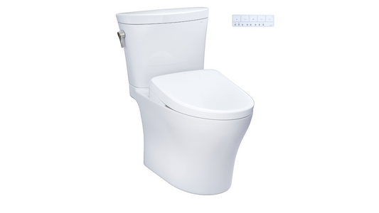 Toto Aquia IV Arc Washlet+ S7A Toilette deux pièces hauteur universelle 1,28 et 0,9 GPF