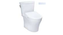 Toto Aquia IV Arc Washlet+ S7 Two Piece Toilet UnIVersal Height 1.28 & 0.9 GPF