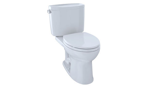 Drake II Two-Piece Toilet Elongated Bowl 1.28 GPF Right-Hand Lever