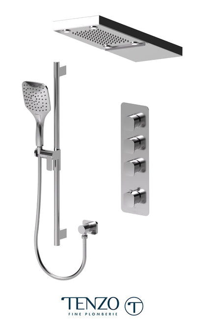 Tenzo - Delano Shower Kit With 3 Functions DET43-56152