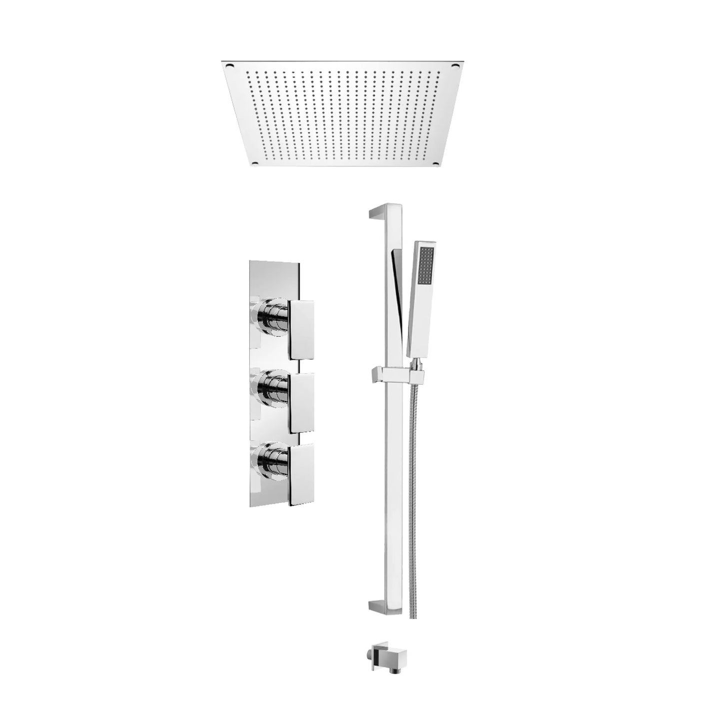 Aquadesign Products Shower Kits (Se7en 547) - Chrome