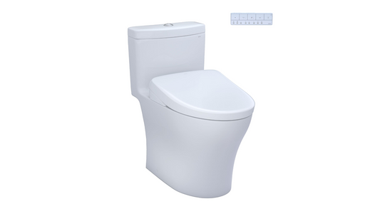 Toto Aquia IV Washlet+ S7 Toilette monobloc 1,28 et 0,9 GPF