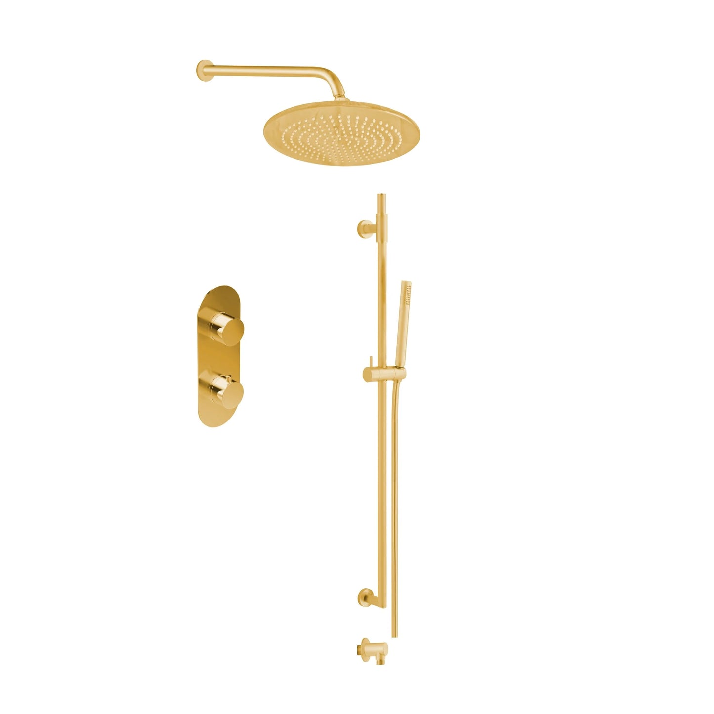 Aquadesign Products Shower Kit (System X10SF) - Brushed Gold