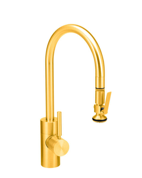 Waterstone Contemporary PLP Pulldown Faucet – Lever Sprayer 5800