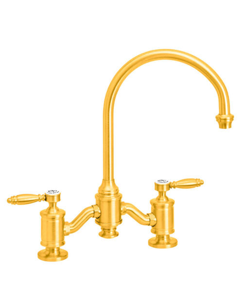 Waterstone Hampton Bridge Faucet – Lever Handles 6300