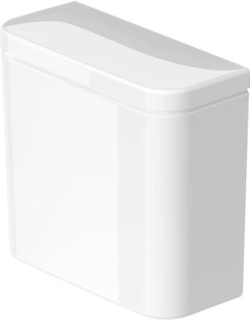 Duravit Réservoir de toilette uniquement, levier gauche, blanc - 09415000U3