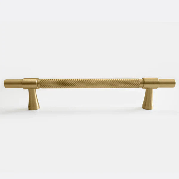 Pomelli Designs RIVERDALE BRASS TEXTURED Cabinet Handles