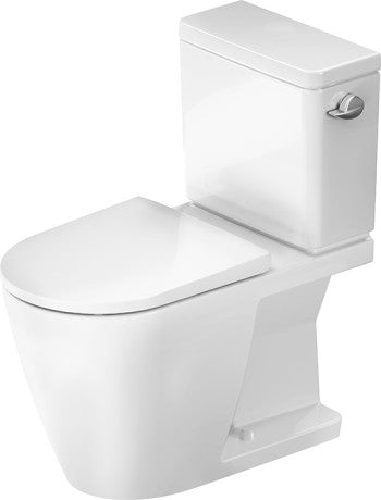 Duravit Two-Piece Toilet Bowl, Less Seat, White - 2006010085