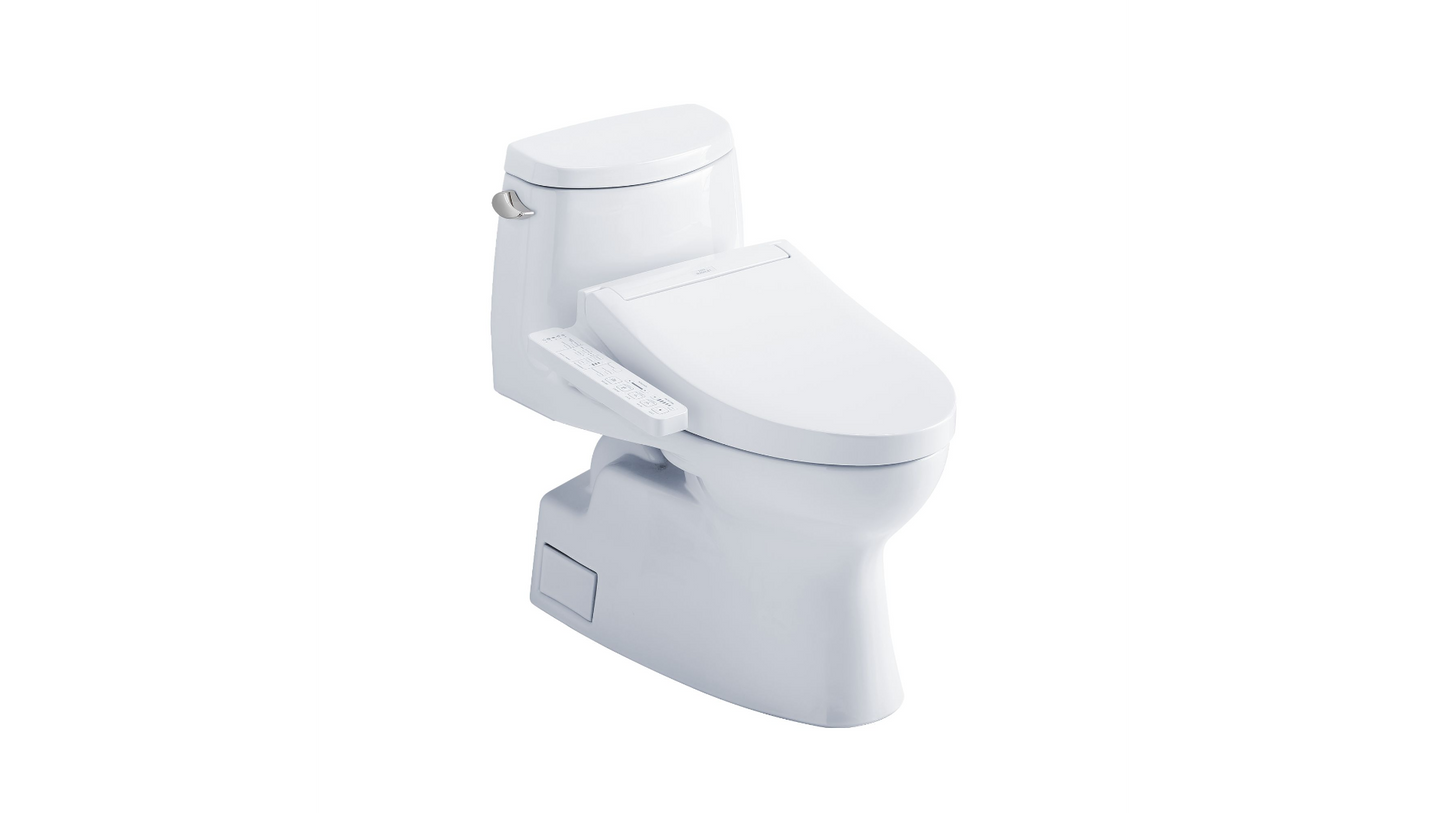 Toto Carlyle II Washlet + C2 One-piece Toilet - 1.28 GPF