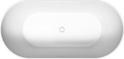 Duravit Freestanding Bathub 66 1/8" x 31 1/2" White