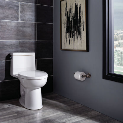 American Standard Cadet Loft One-Piece 1.28 gpf/4.8 Lpf Chair Height Elongated Toilet With Seat