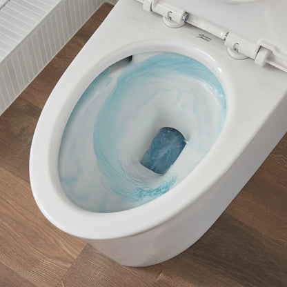 American Standard Studio S One-Piece 1.0 gpf/3.8 Lpf Chair Height Elongated Toilet With Seat