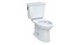 Toto Drake Transitional Two-Piece Toilet Elongated Bowl 1.28 GPF 10