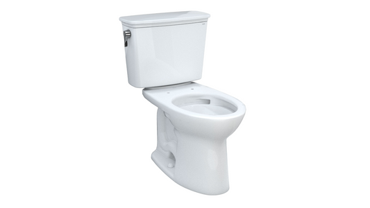 Toto Drake Transitional Two-Piece Toilet Elongated Bowl 1.28 GPF 10" Rough-In