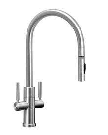Waterstone Two Handle Modern Plp Pulldown Faucet -toggle Sprayer (9452)
