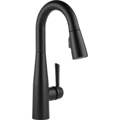 Delta ESSA 14" Single Handle Pull-Down Bar / Prep Faucet - Matte Black