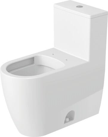 Duravit Me by Starck 1pc Dual Flush Rimless Toilet(No Toilet Seat Included) - 2173010001